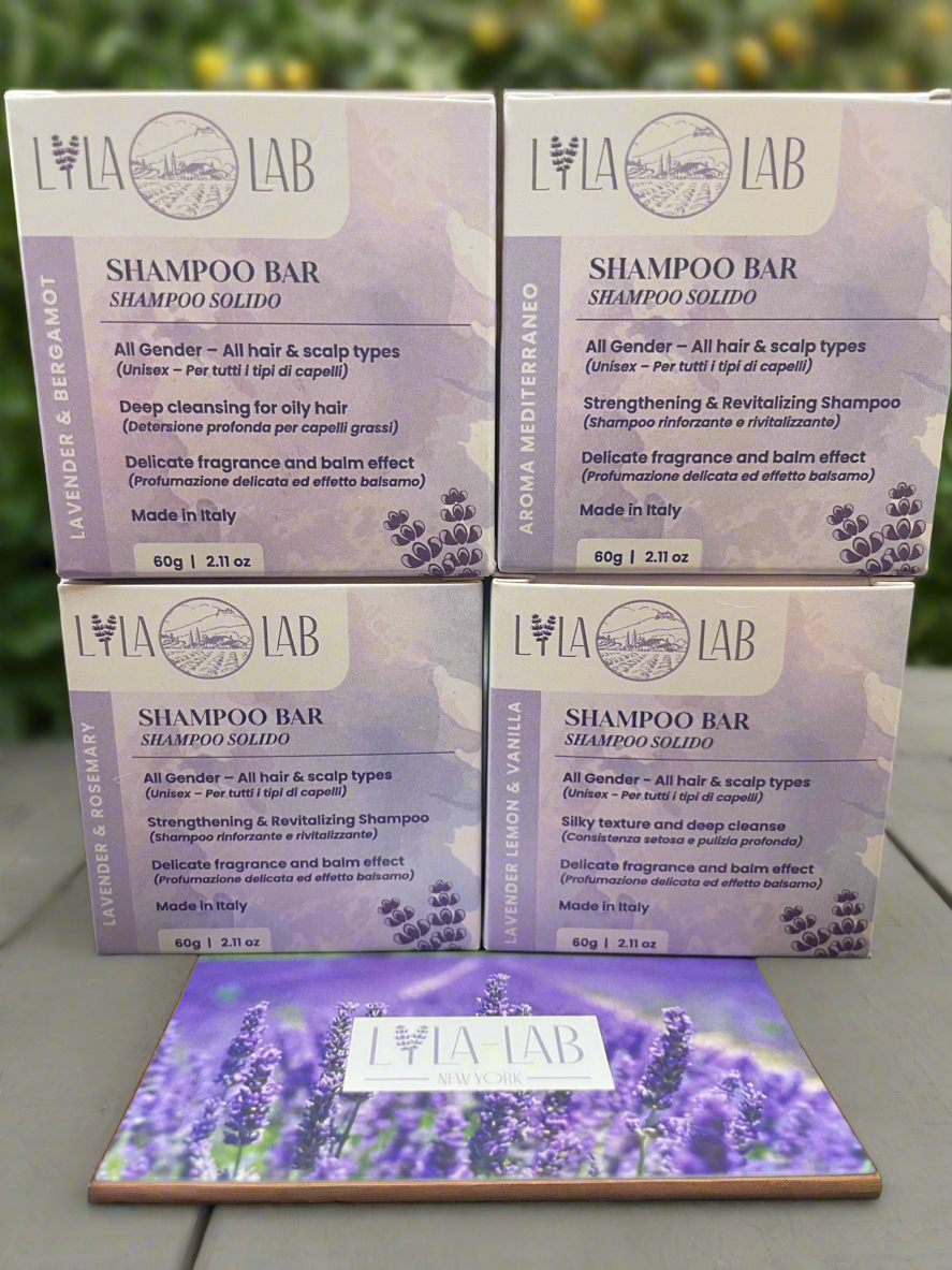Solid Shampoo & Conditioner Bars - for all types of hair and skin