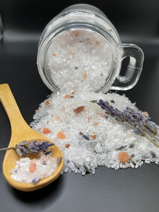 Lavender bath soak: Foot and Body Detox