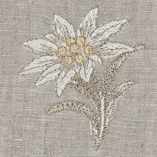 Cortina Stella Alpina Placemats in Oatmeal Stone — Set of 2