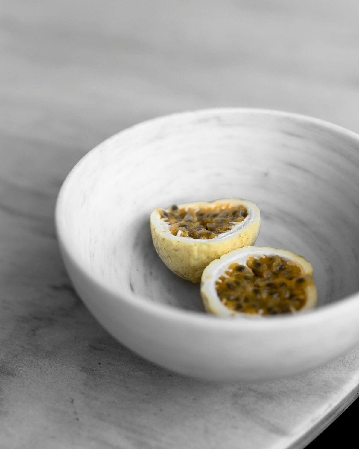 Hand Carved Bowls in White Marble - Multiple Sizes