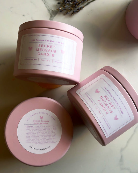 Secret Message Candles-Your Message