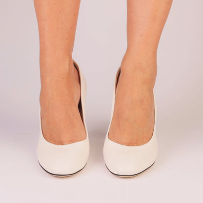 IVORY GRACE – Ivory Nappa Pump