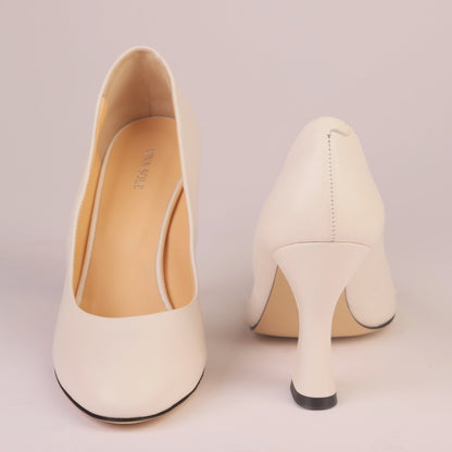 IVORY GRACE – Ivory Nappa Pump