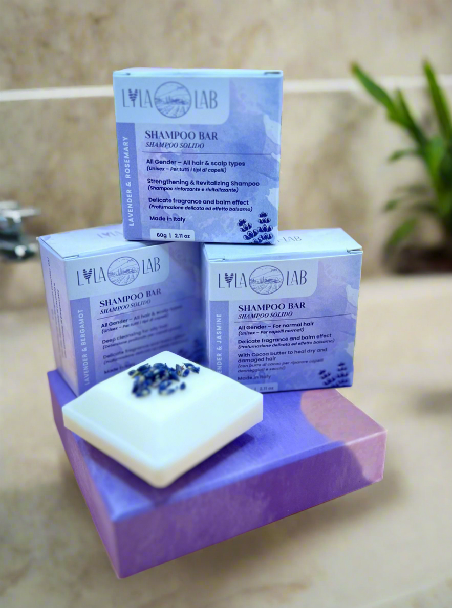 Solid Shampoo & Conditioner Bars - for all types of hair and skin