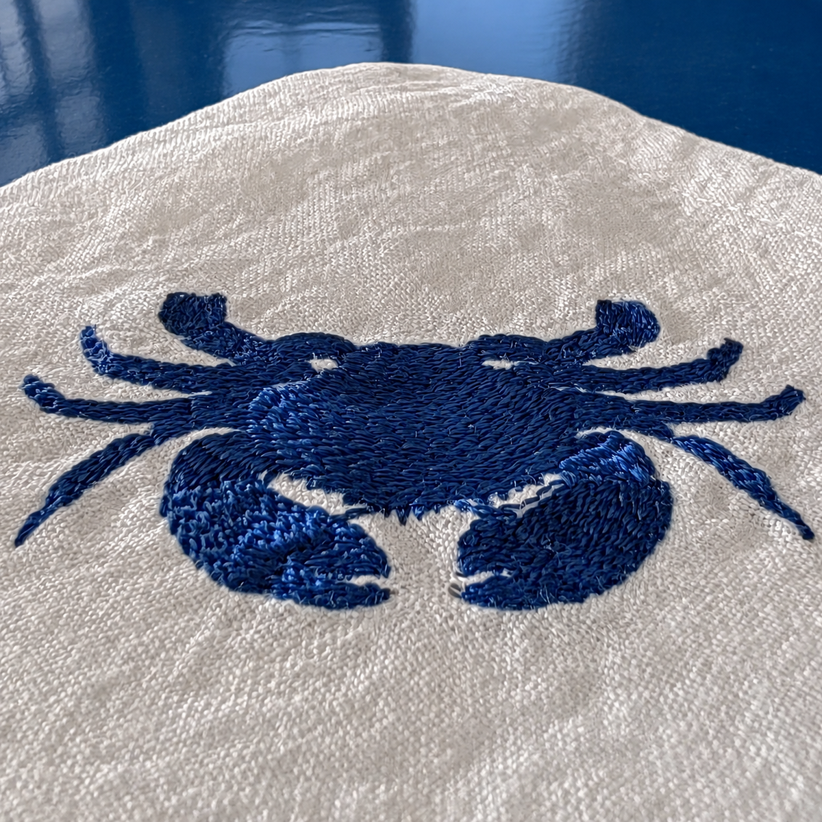 Amalfi Crab Napkins in Off-White – Set of 4
