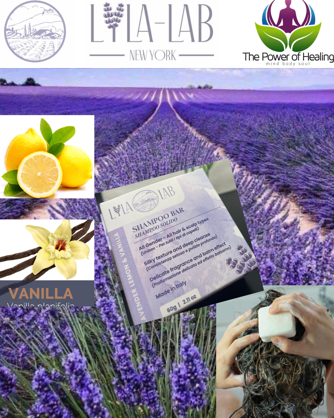 Solid Shampoo & Conditioner Bars - for all types of hair and skin