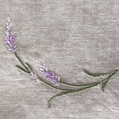 Toscana Lavender Napkins in Oatmeal Stone – Set of 4