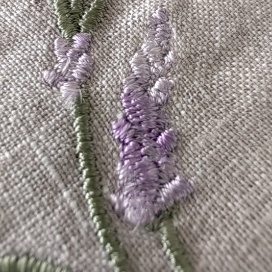 Toscana Lavender Basket in Oatmeal Stone