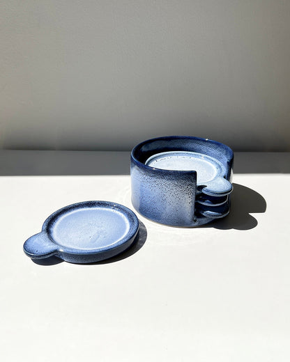 Indigo Handmade Tapas Plate Set