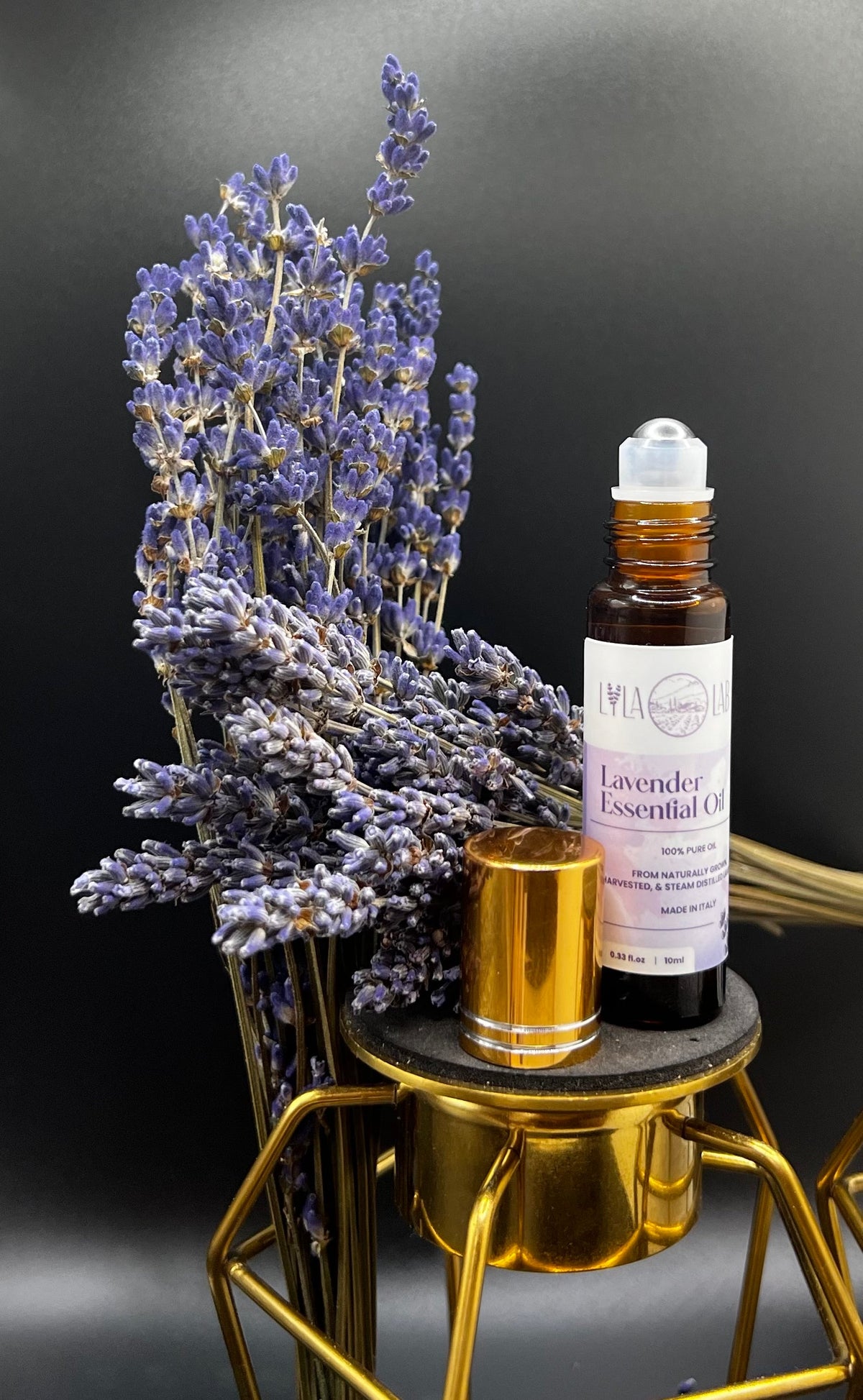 Lavender Essential Oil - 100% Natural. Pure, undiluted, and safe for topical use. Delicate Aroma