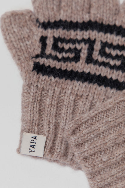 Sairi fingerless gloves Baby Alpaca