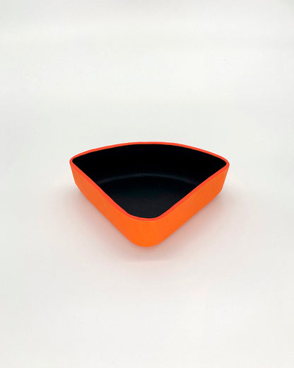 Sunrise Slice Handmade Leather Bowl Set