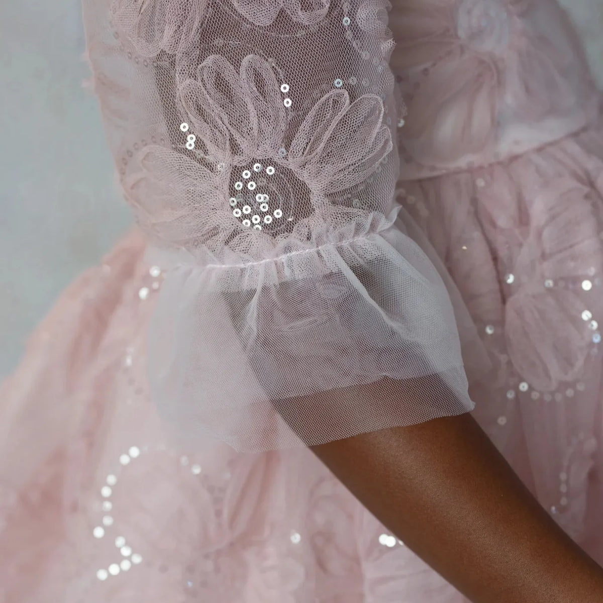Blush Petal Music Box Dress