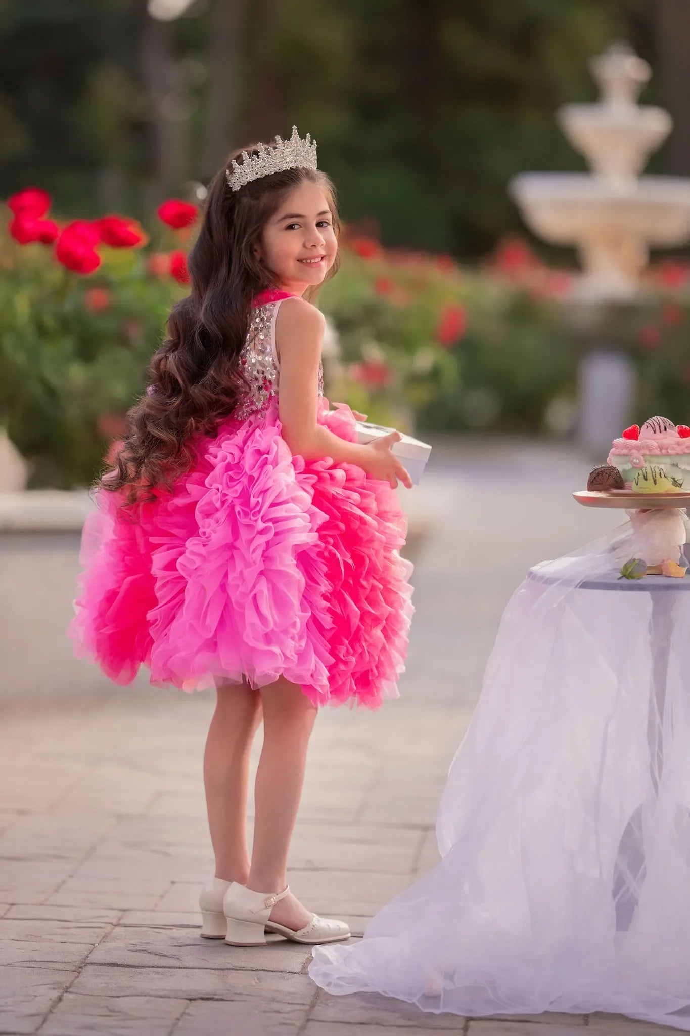 Princess Rosabelle Ruffle Dress