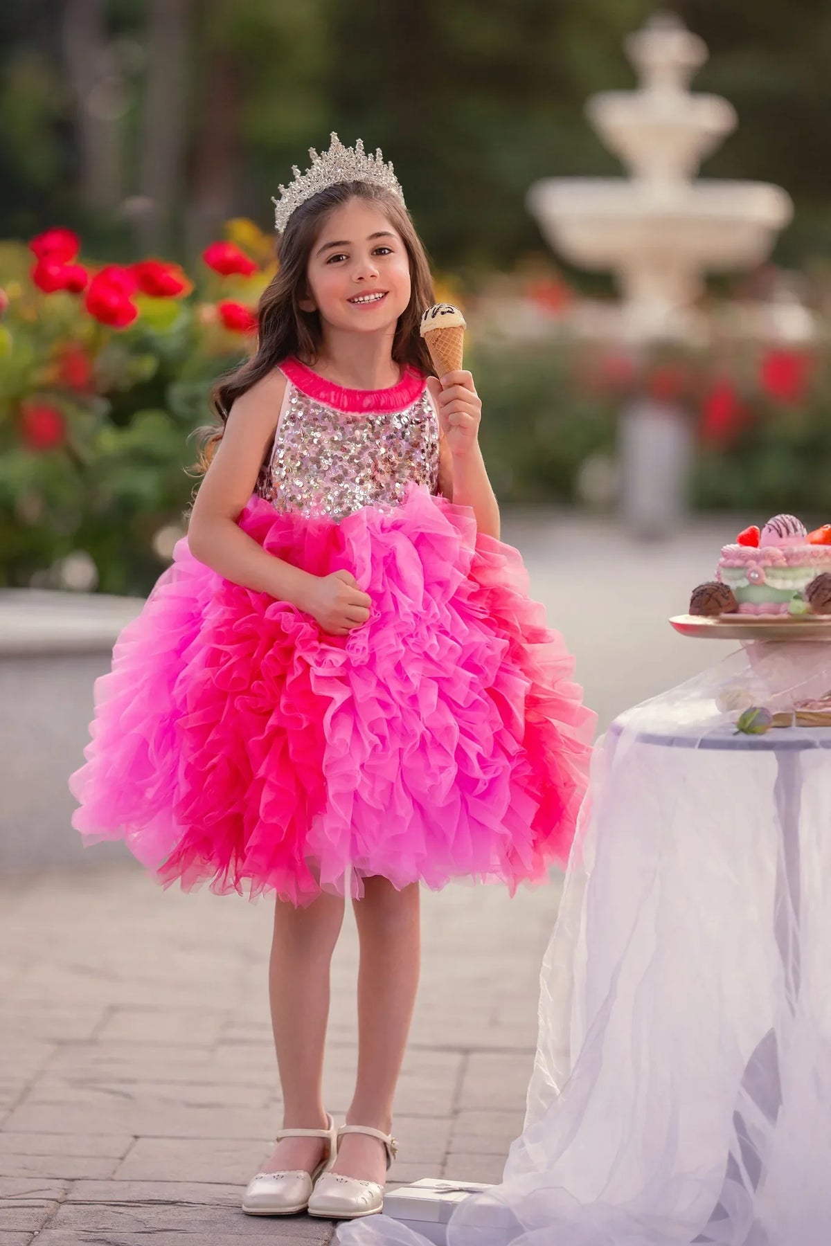 Princess Rosabelle Ruffle Dress