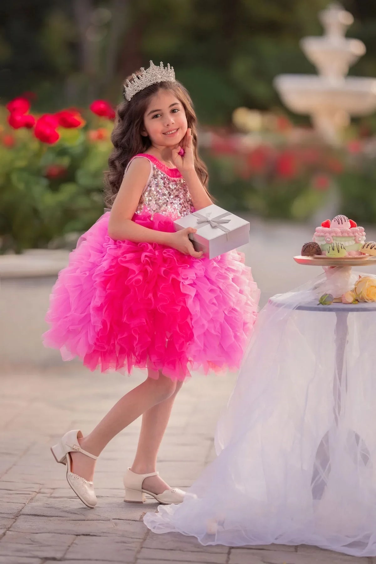 Princess Rosabelle Ruffle Dress