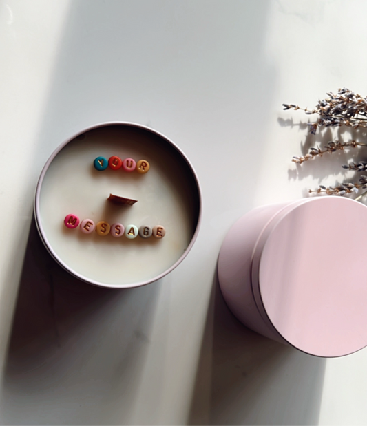 Secret Message Candles-Your Message