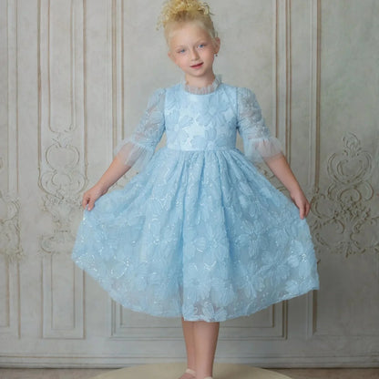 Sky Petal Music Box Dress